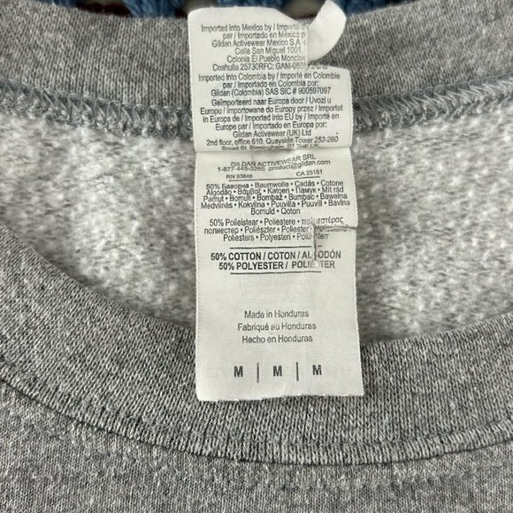 Y2K Outer Banks North Carolina NC Crewneck Sweatshirt Cropped Raw Edge B… - Picture 8 of 11